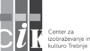 Logotip Center za izobraževanje in kulturo Trebnje