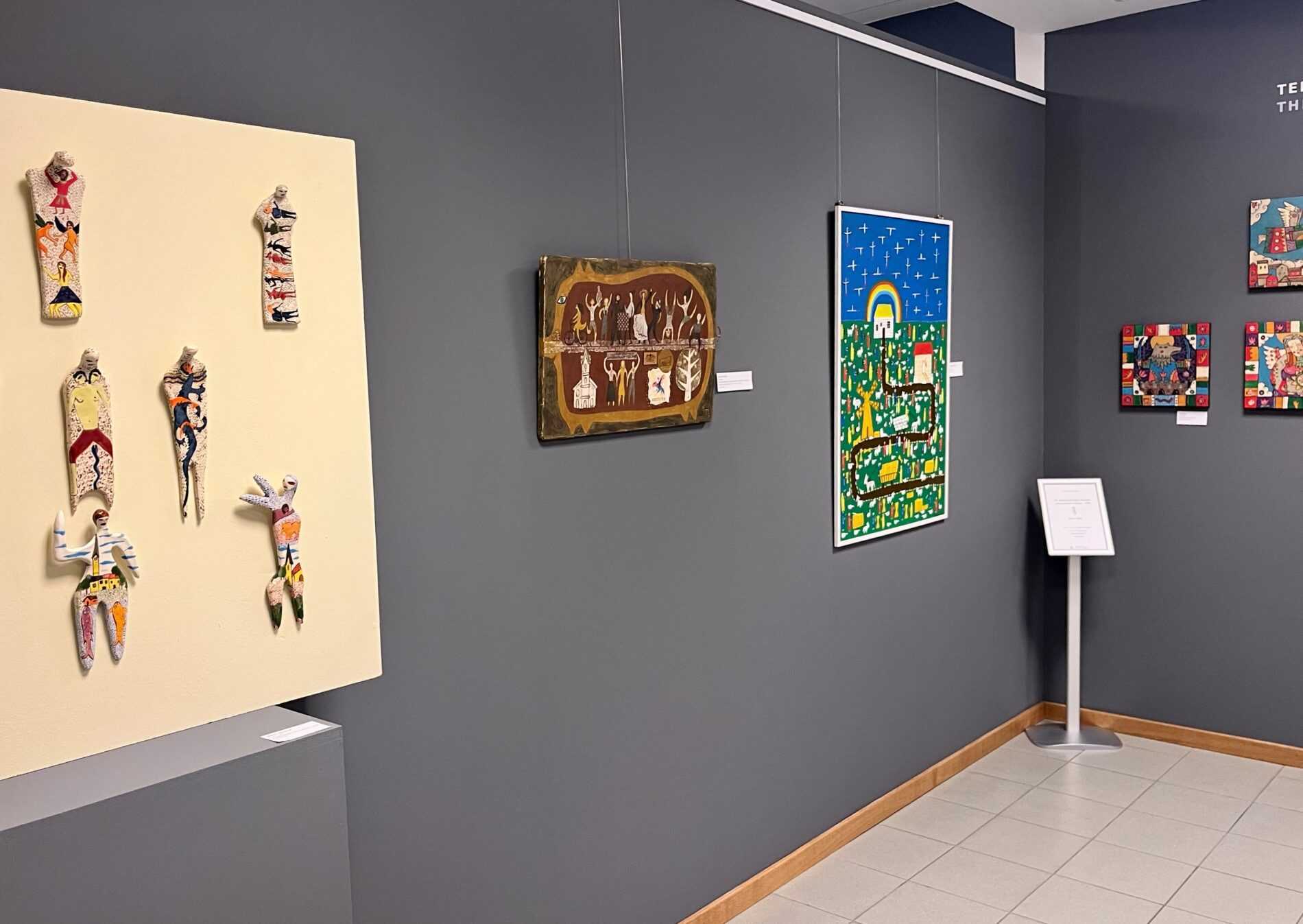 A themed exhibition of new acquisitions from the 59th Meeting on the first floor of the Trebnje Gallery.